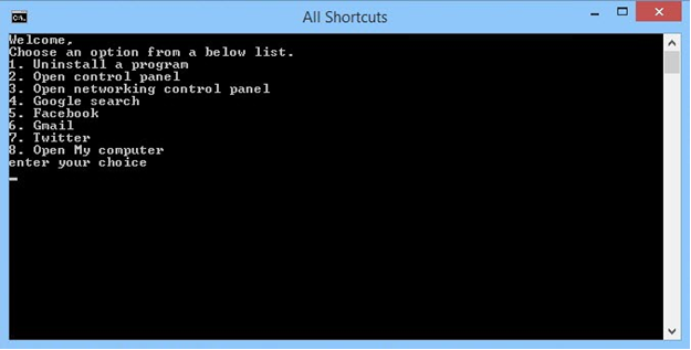 Create Your Own Shortcuts Using Batch File