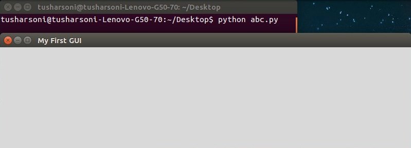Python GUI Programming (Tkinter) - Part I 1