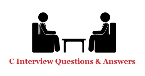 C Interview Questions and Answers