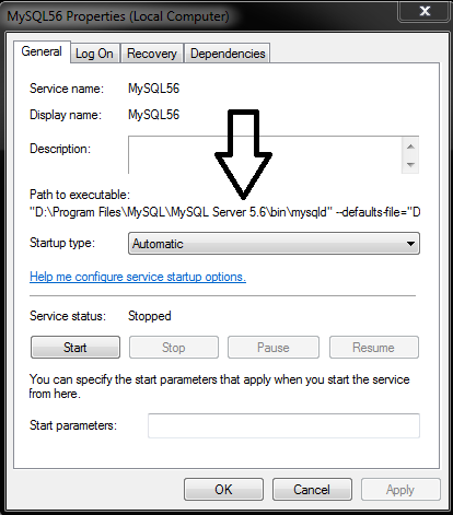 Mysql change root password