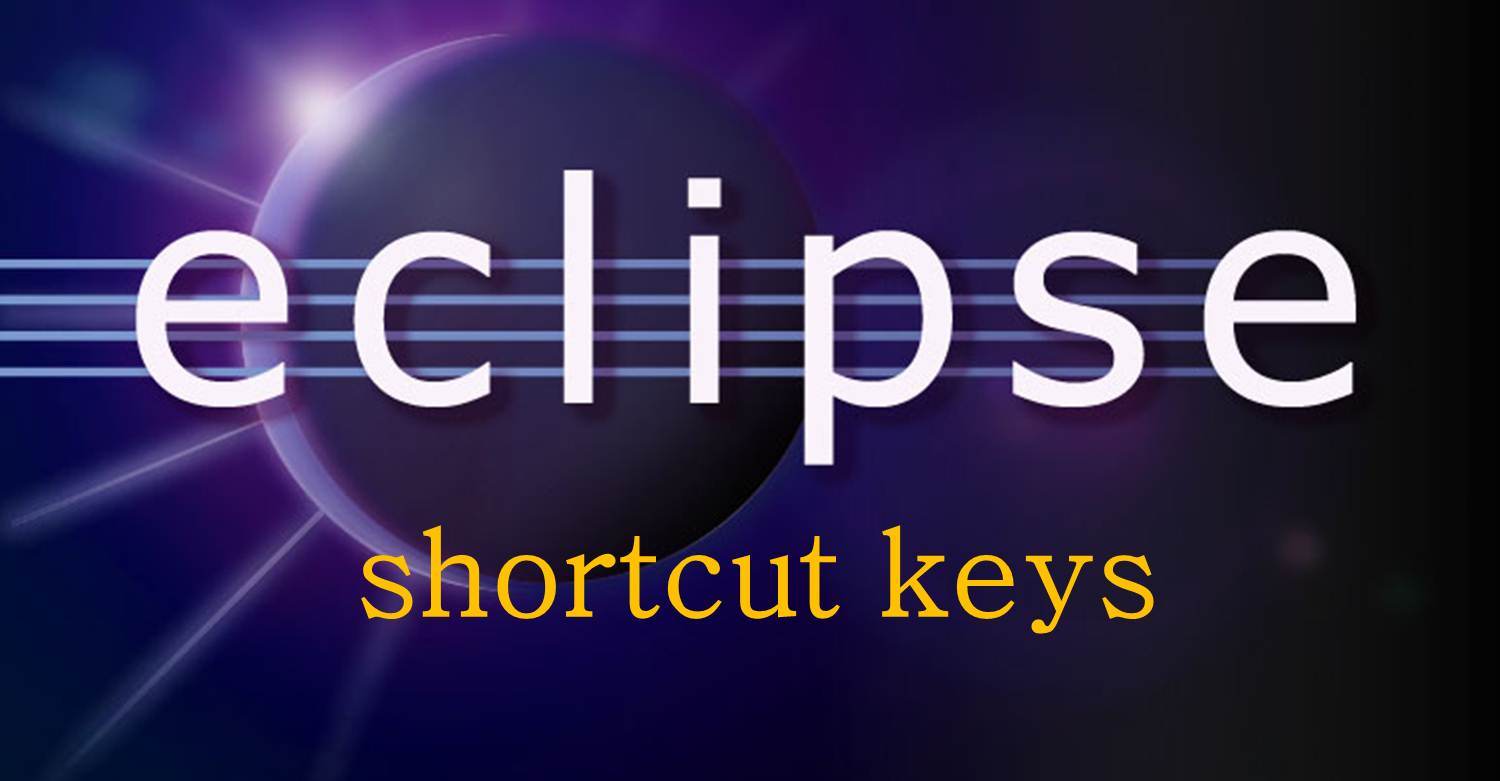 List of eclipse shortcut keys the crazy programmer