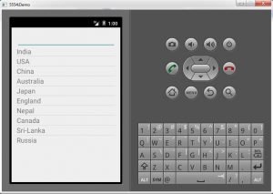 Android Simple ListView with Search Functionality Example