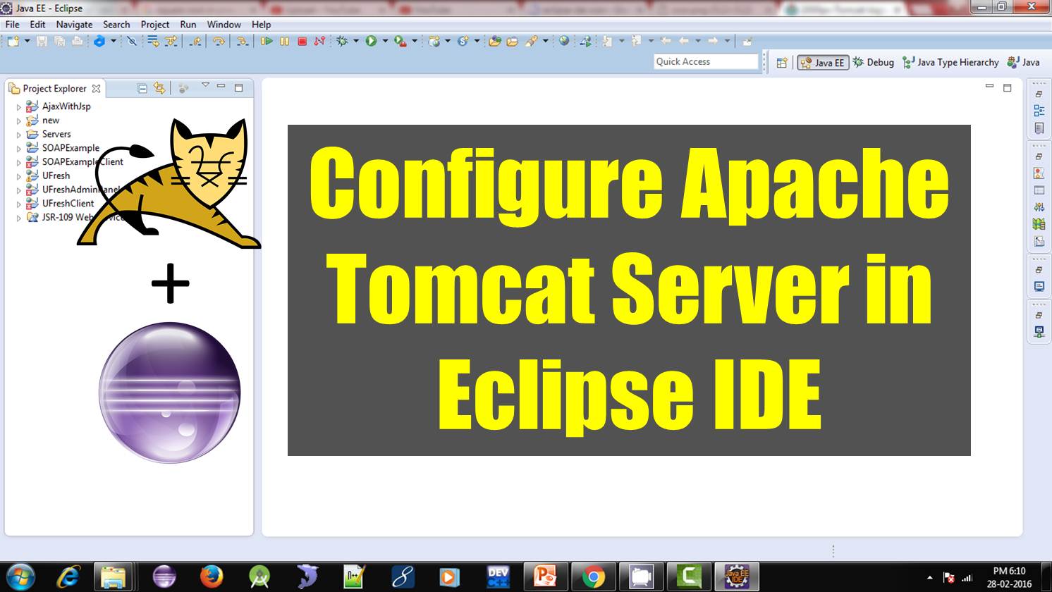 Configure Apache Tomcat Server in Eclipse IDE - The Crazy 