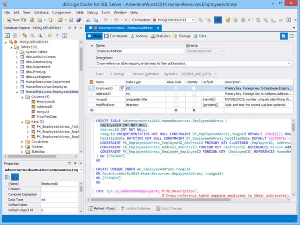 dbForge Studio for SQL Server - Ultimate SQL Server Manager Tool from ...