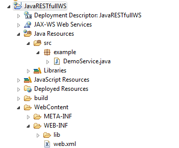 Create Simple Java RESTful Web Services Using Jersey 2