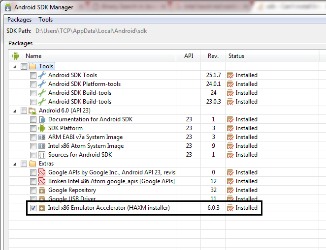 How to Solve Intel HAXM Error in Android Studio 1