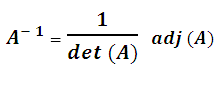 Matrix Inverse Formula