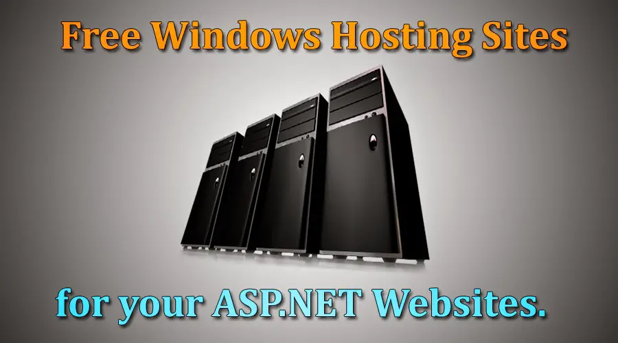 4 Free ASP.NET Hosting Websites