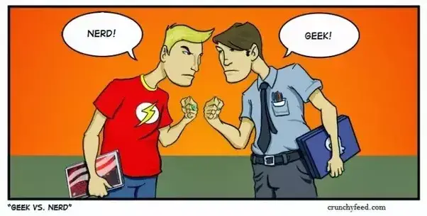 Difference between Geek and Nerd