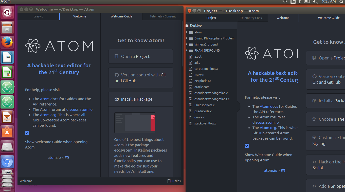 Install Atom Text Editor in Ubuntu Using PPA 5