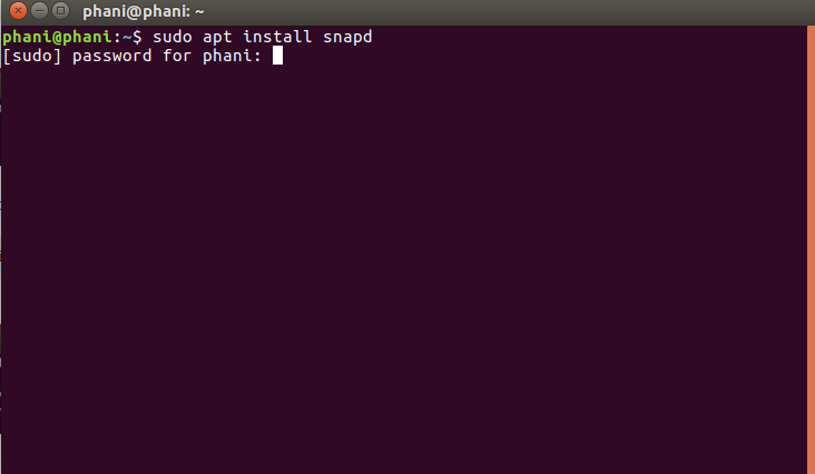 Install Atom Text Editor in Ubuntu Using SNAP 1