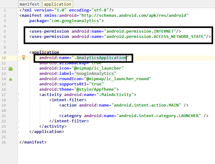 Android Google Analytics Integration Tutorial 8