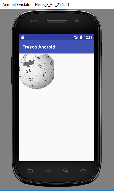 Fresco Android Tutorial Screenshot