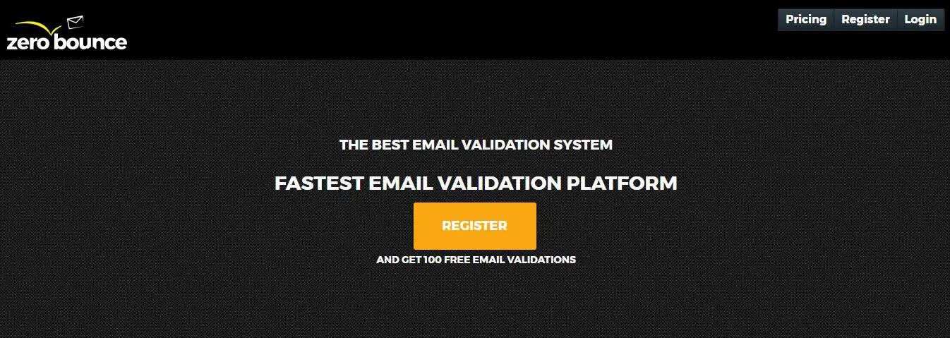 Zero Bounce - Best Email Validation System