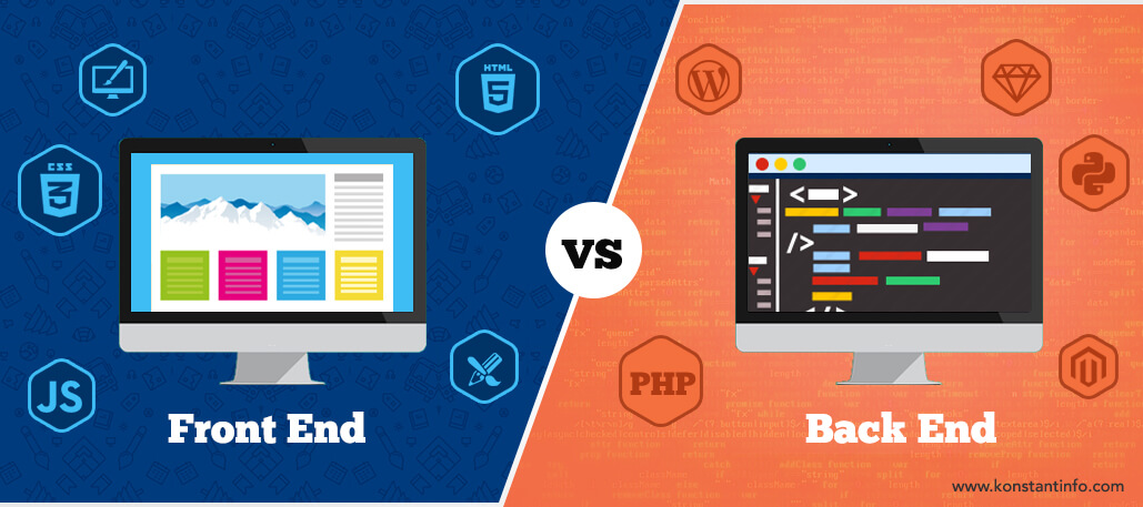 Difference between Frontend and Backend