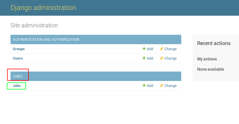 Django Admin Interface 12