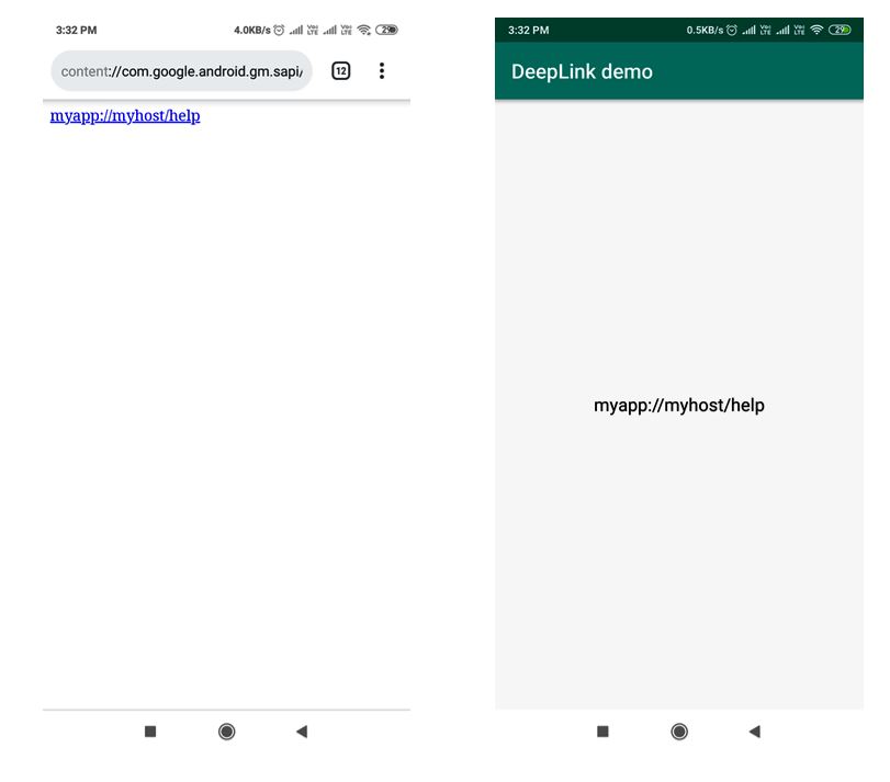 Android Deep Linking ExampleAndroid Deep Linking Example