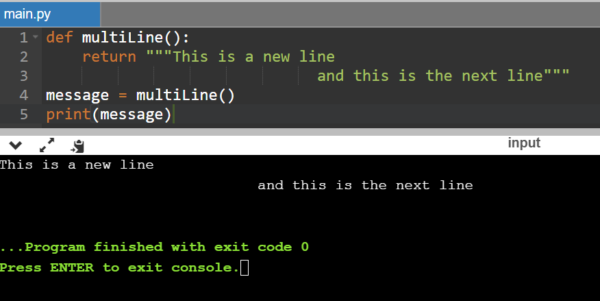 Solve SyntaxError: EOL while scanning string literal in Python