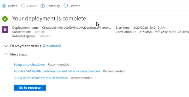 Azure Virtual Machine Tutorial 13