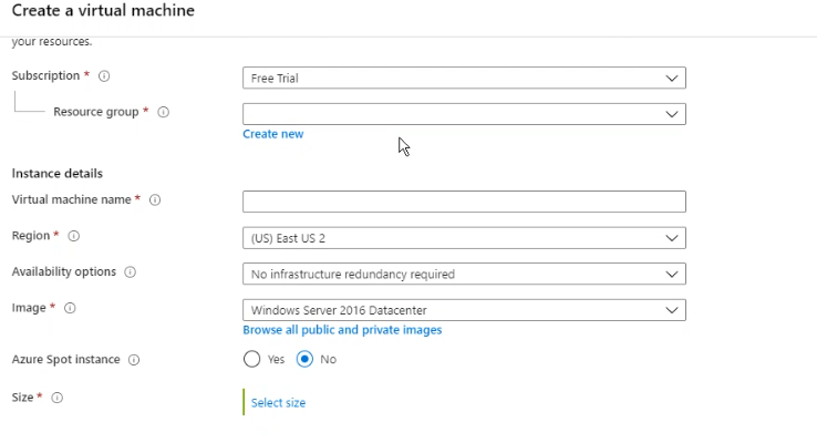 Azure Virtual Machine Tutorial 5