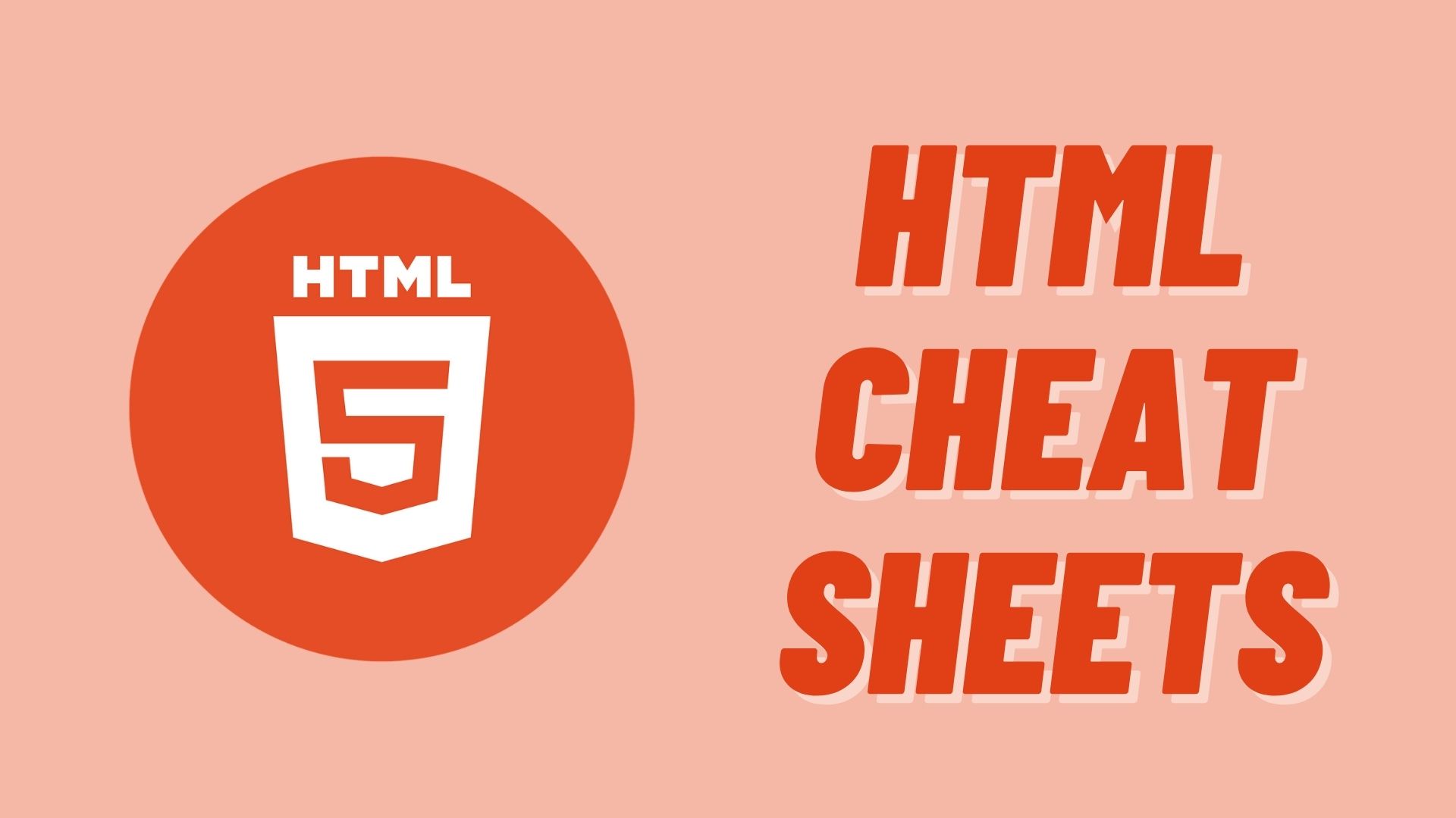 20 Best HTML Cheat Sheets 20   The Crazy Programmer