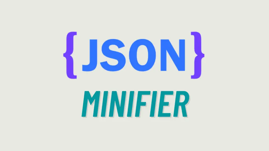 JSON Minify Online
