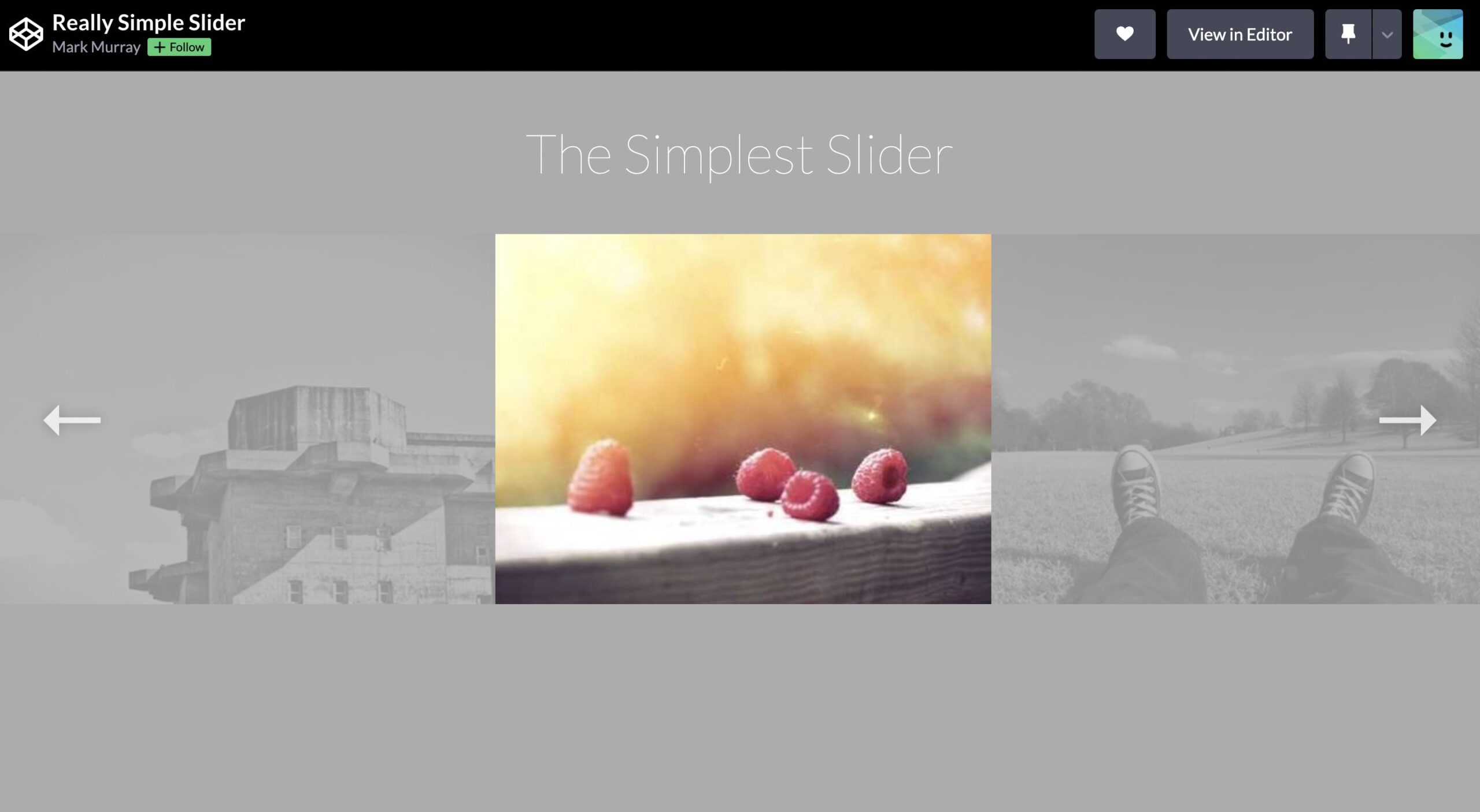 Really Simple Slider