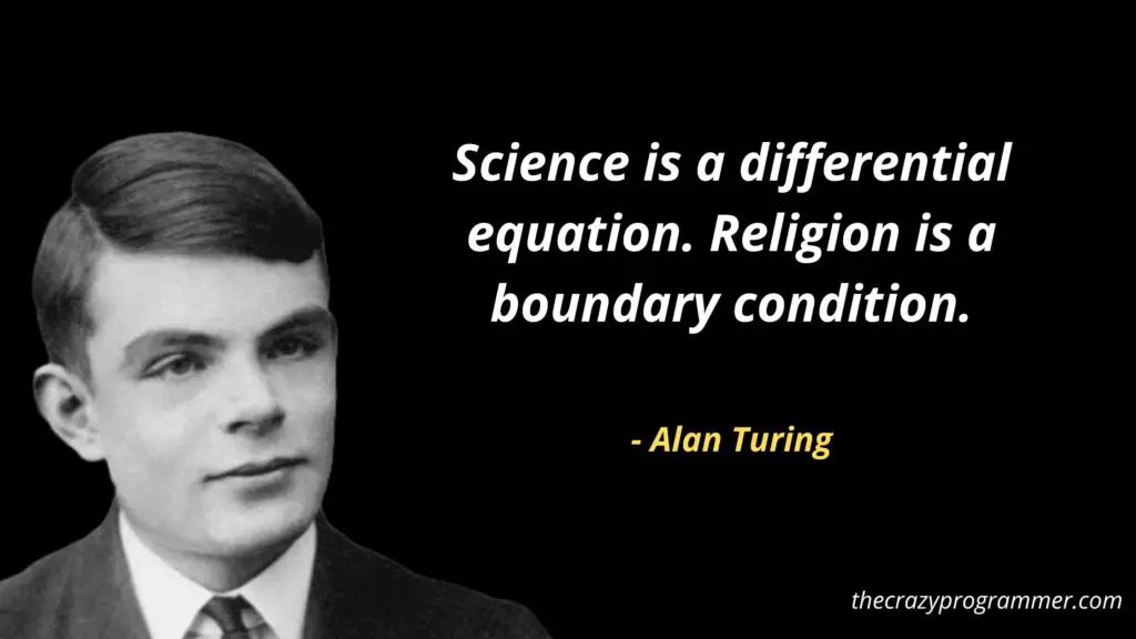 Science is a differential equation. Religion is a boundary condition.