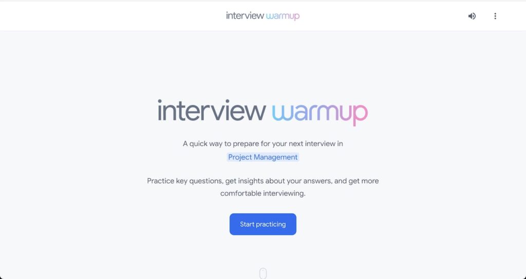 Interview Warmup by Google