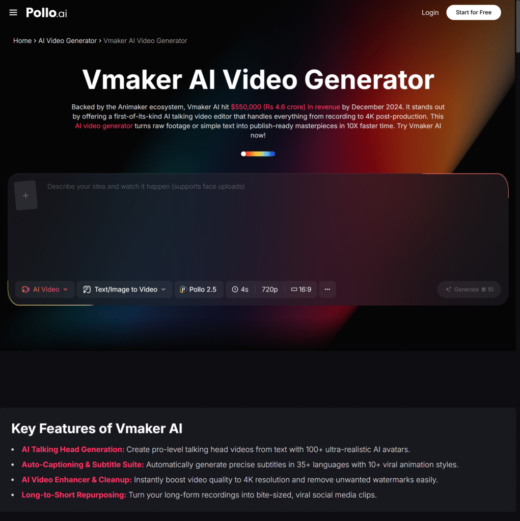 Vmaker AI